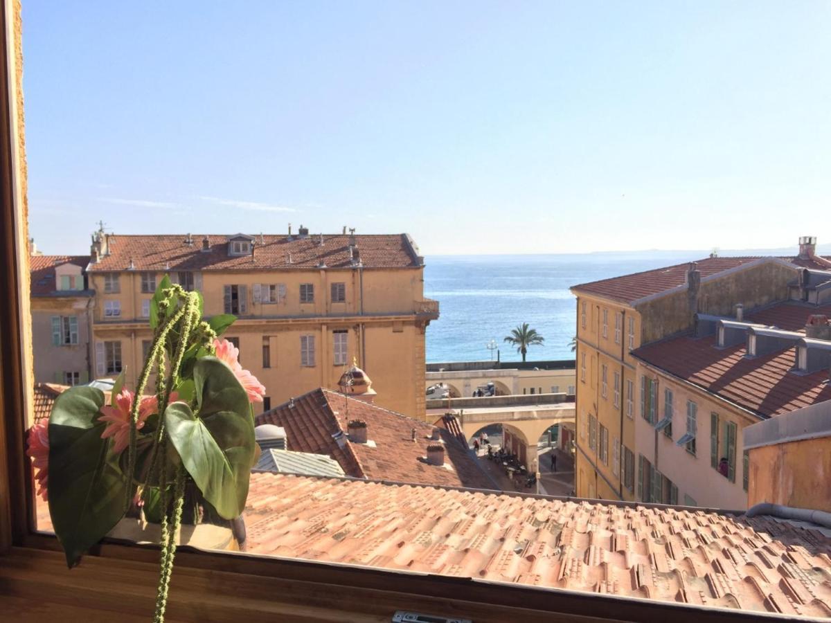 Gilly 4 - Exceptional 2Beds, Sea View, Modern,A/C, Old Town Apartman Nizza Kültér fotó