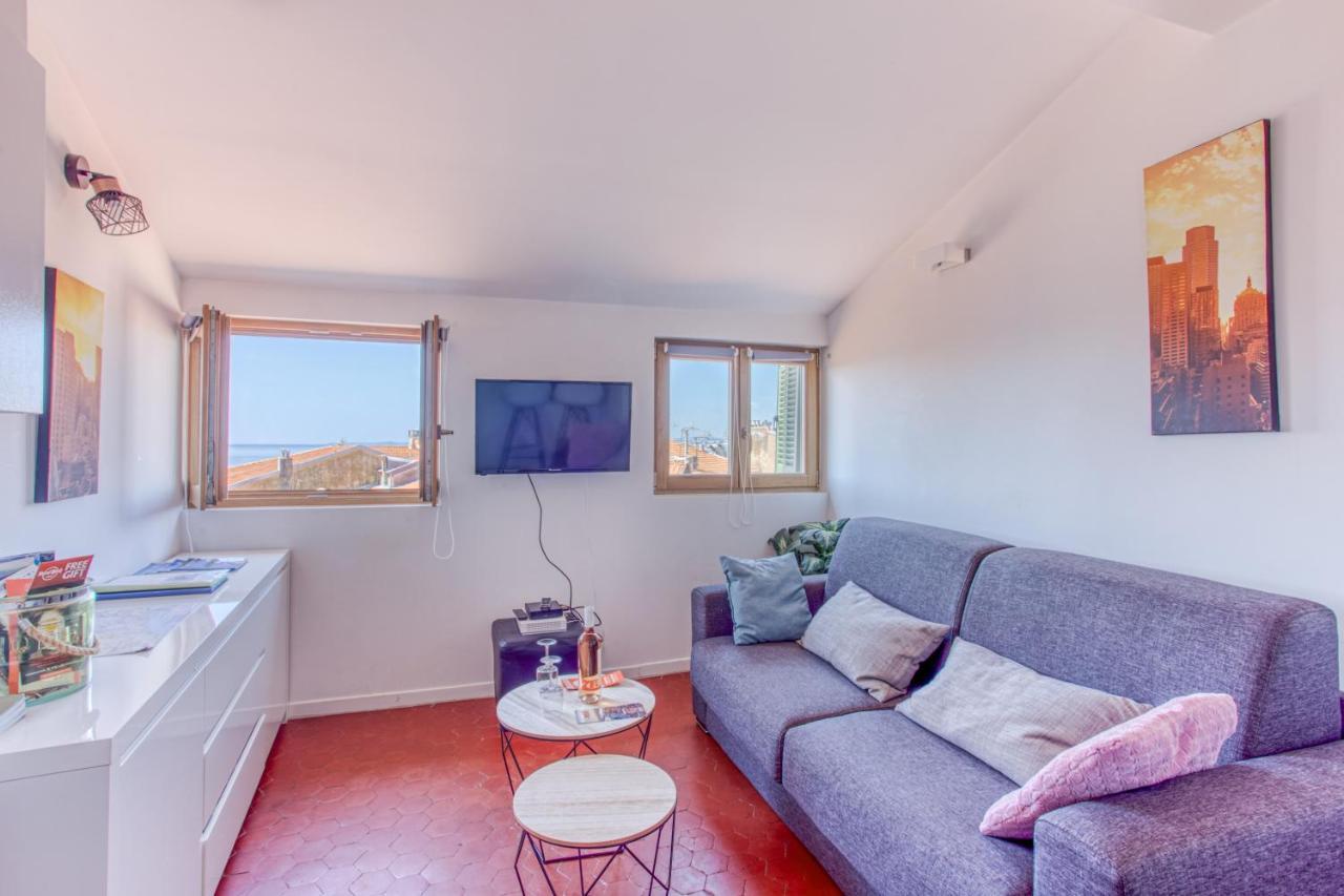 Gilly 4 - Exceptional 2Beds, Sea View, Modern,A/C, Old Town Apartman Nizza Kültér fotó