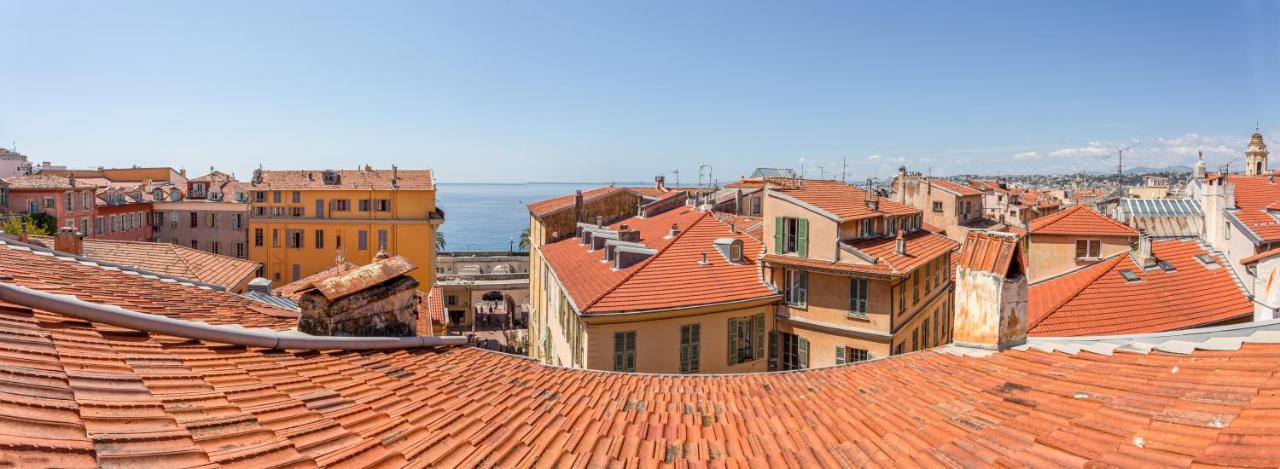 Gilly 4 - Exceptional 2Beds, Sea View, Modern,A/C, Old Town Apartman Nizza Kültér fotó